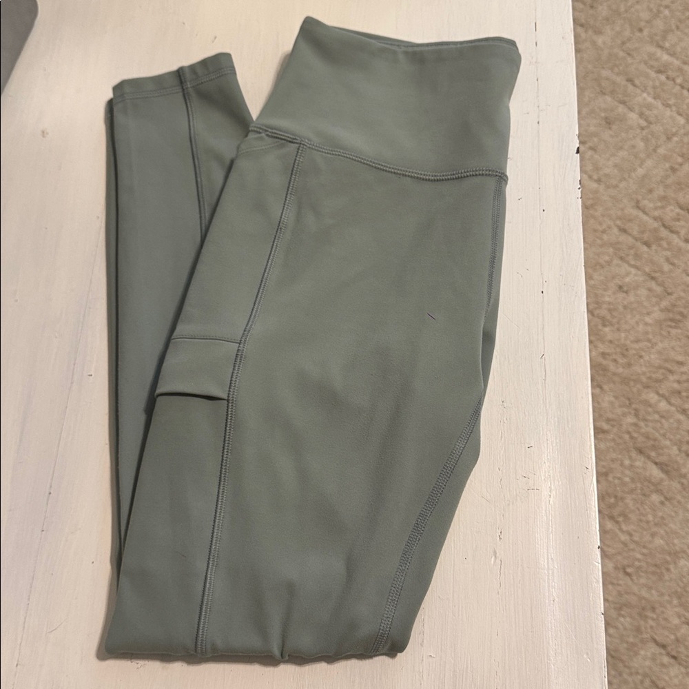 Women's Avalanche-Mint Green Leggings - Picture 2 of 6